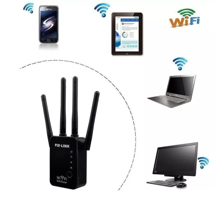 Router de Wifi PixLink 4 Antenas [PAGA 1 LLEVA 2] - (Ultimas unidades em stock)
