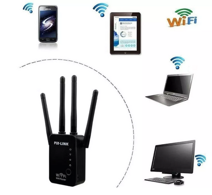 Router de Wifi PixLink 4 Antenas [PAGA 1 LLEVA 2] - (Ultimas unidades em stock)